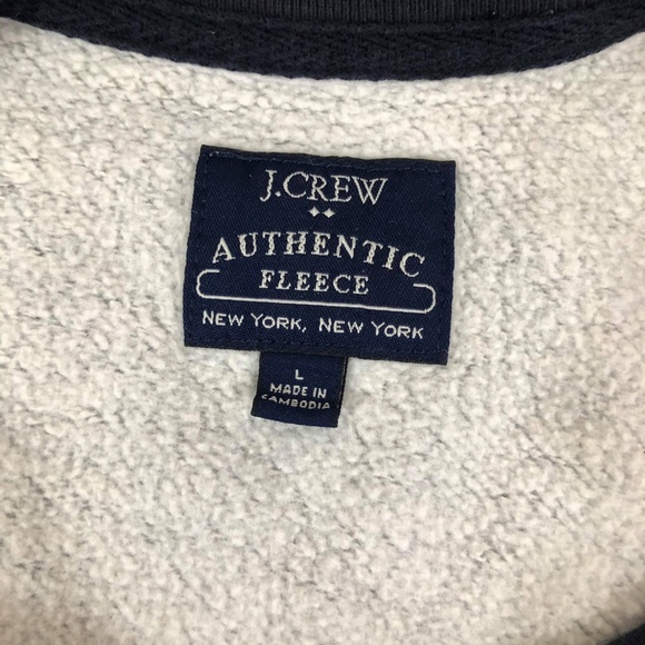 J. Crew fleece sweater - Picture 3 of 3